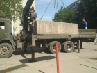 В Липецке продолжается демонтаж незаконных конструкций внутри дворов