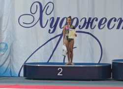 Липчанка завоевала «серебро» ЦФО по художественной гимнастике