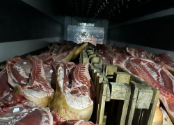 Груз липецкого контрабандного мяса задержали в Оренбургской области