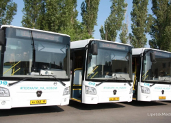 Власти Липецкой области приобретут 55 новых автобусов 