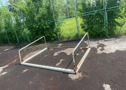 В Елецком районе на 12-летнего мальчика упали железные хоккейные ворота