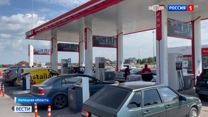 Цены на топливо в Липецкой области продолжили расти