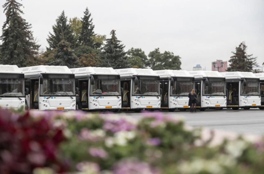 На Липецкие маршруты выйдут еще 46 экологичных автобусов 