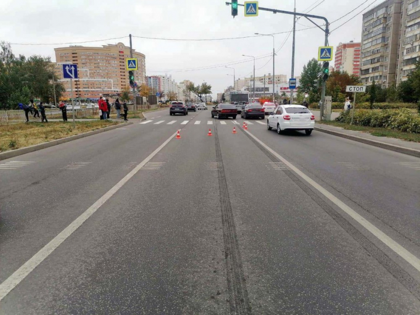 В Липецке нетрезвый водитель сбил пенсионерку на пешеходном переходе