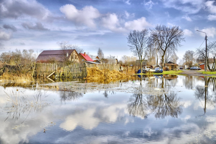 Период паводков в Липецке ожидают в начале апреля