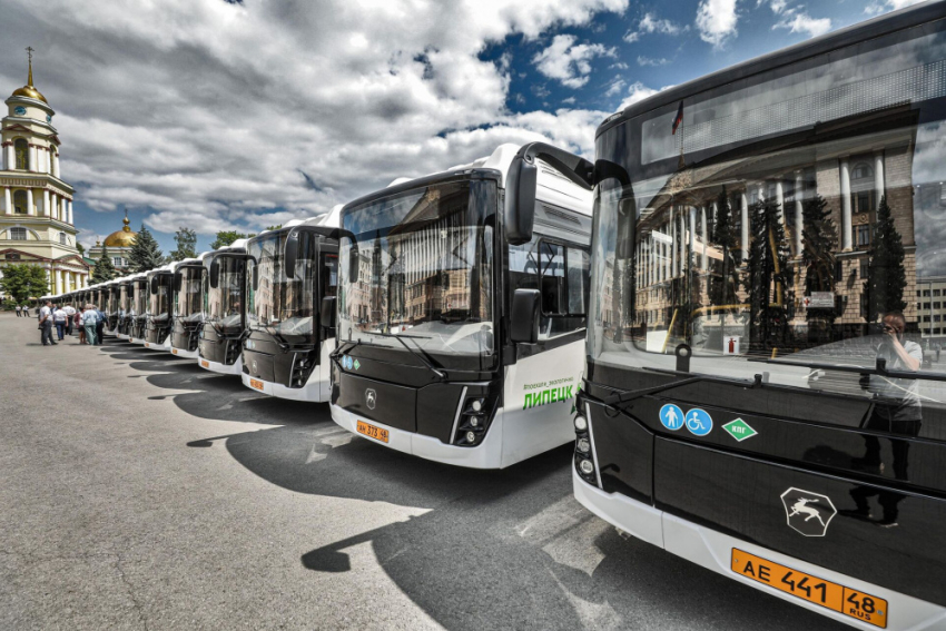 Сегодня в Липецке на городские маршруты вышли электробусы