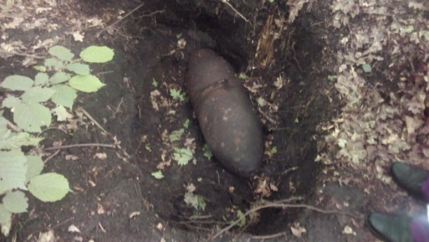 Недалеко от старого аэродрома в Липецкой области нашли бомбу
