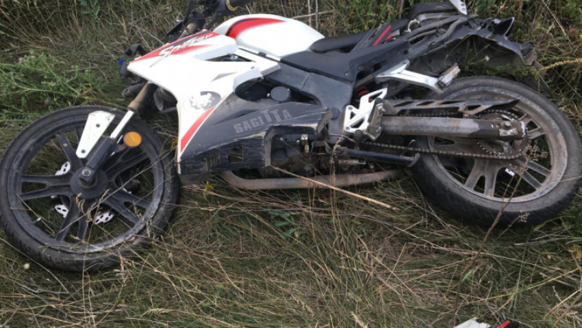 В Краснинском районе Липецка погиб мотоциклист